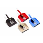 SPONTEX DUSTPAN WITH BRUSH, (1 PCS)
