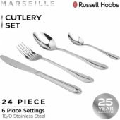 RH02224EU7 Marseille cutlery set 24pcs