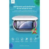 Wireless Charging Disinfection Box White