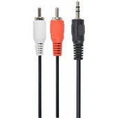 3.5mm to 2xRCA Stereo Plug Cable 0,2m CCA-458/ 0.2