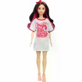 Barbie Fashionistas Doll #214 with Polka Dot Dress