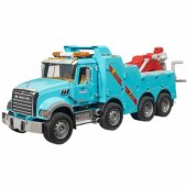 bruder MACK Granite recovery and tow truck with light and sound module