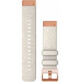QuickFit 20 mm Heathered Nylon Band Cream