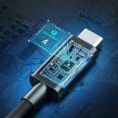 USB-C to USB-C Thunderbolt 4 0.8m Black (A3010)
