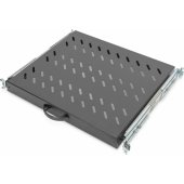 DN-19 TRAY-2-600-SW extendable shelf cabinet black