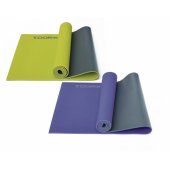 Yoga mat MAT177 PVC Purple/ Grey