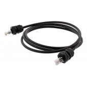 Patch cable S/ FTP Cat6a IP68 3m black
