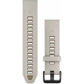20mm QuickFit Silicone Strap Fog Gray/ Dark