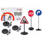 Educational Set Large Road Signs 76cm 3 Pcs