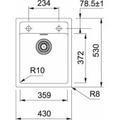 Sirius SID 610-40 Tectonite White (114.0499.970)