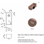 New York 18x40 (L) OKG Comfort Copper II