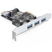 89301 PCIe USB 3.0 3x ext. + 1x int.