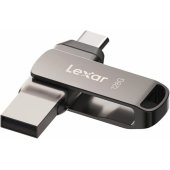 128GB JumpDrive Dual Drive D400 USB 3.1 Gray