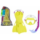 Bestway Blue Diving Set Mask, Flippers, Tube Bestway 2