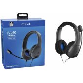 Gaming LVL 40 Wired PS4 Gray