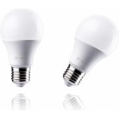 E27 9W/ 60W warm white 2x pack