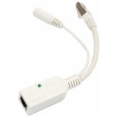 Gigabit PoE adapter White