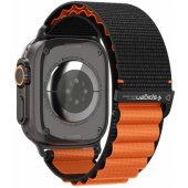 WBF1 Band Apple Watch 44/ 45/ 46/ 49mm Black-Orange
