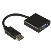 DisplayPort to VGA-adapter (DP-VGA7) Black