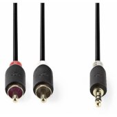 CABW22200AT05 3,5mm to 2xRCA 0.5m