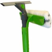 Logu birste ar teleskopisku kātu Pro 37cm