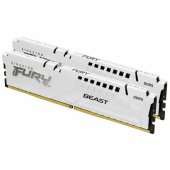 Fury Beast White 2x32GB DDR5 5200MHZ UDIMM KF552C40BWK2-64