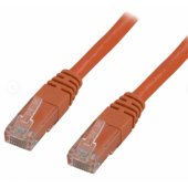 Patch cable U/ UTP Cat6 LSZH 250MHz 1.5m orange