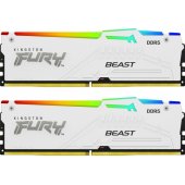 Fury Beast RGB White 2x16GB DDR5 6800MHZ DIMM KF568C34BWEAK2-32