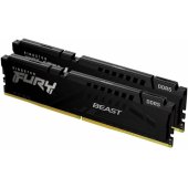 Fury Beast Black DDR5 6400MHz DIMM KF564C32BBEK2-64