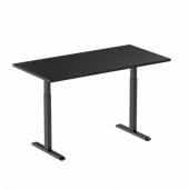 Adjustable Height Table Thor Black M