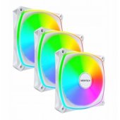 AX120 Pro PWM 120mm Case Fan White 3pcs
