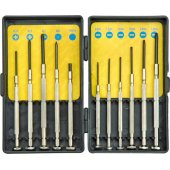 Vorel Precision Screwdrivers Pl 0.9-3mm PH00 PH0 PH1 11pcs. (64330)