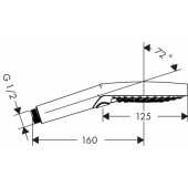 Raindance Select S 120 3jet, hroms