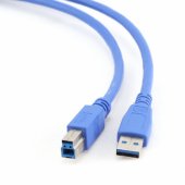 USB-A to USB-B Cable 1.8 m Blue