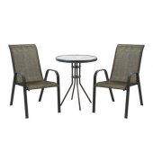DUBLIN table and 2 chairs