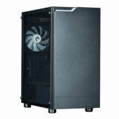 T4 Plus Black Mini Tower Case, 120mm ARGB Fan x1