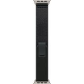 49mm Black Trail Loop - M/ L - Natural Titanium Finish