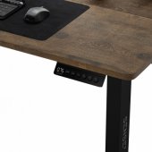 Electric Gaming Desk Nojo Black Oak 120x60 cm