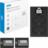 NL3012 charger DL-USB-C + 2x Sony NP-FZ100
