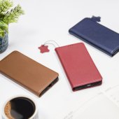 Leather book case iPhone 13 Pro Black