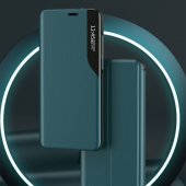 "Eco Leather View Case iPhone 13 Pro Max" Black