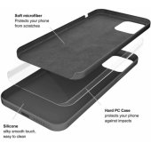 "Soft Silicone Case iPhone 13 Pro" Grey