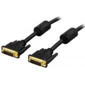 Monitor cable DVI-D 5m black