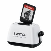 Card Case Holder "Toaster" White for Switch
