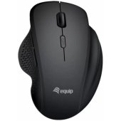 6-Button Dual Mode Wireless Rechargeable Black