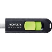 32GB UC300 USB 3.2 Black/ Green
