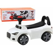 Car Ride On With Backrest QX-3396 Horn Storage Box White