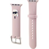 Karl Head NFT Watch Strap Apple Watch 42/ 44/ 45/ 46/ 49mm Pink