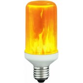 LED bulb with flame imitation E27 3W T60 1400K