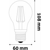 E27 A60 7W 806lm 2700K
